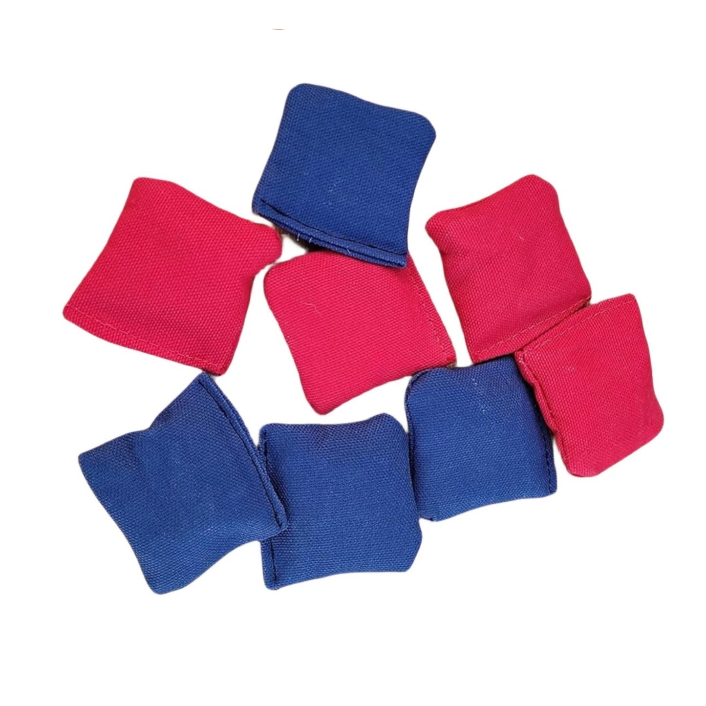 Bags Bean Bags for Tossing - Mini Cornhole Bean Bags for Cornhole Game Replacement Toss Bags Set of 8 (2In)