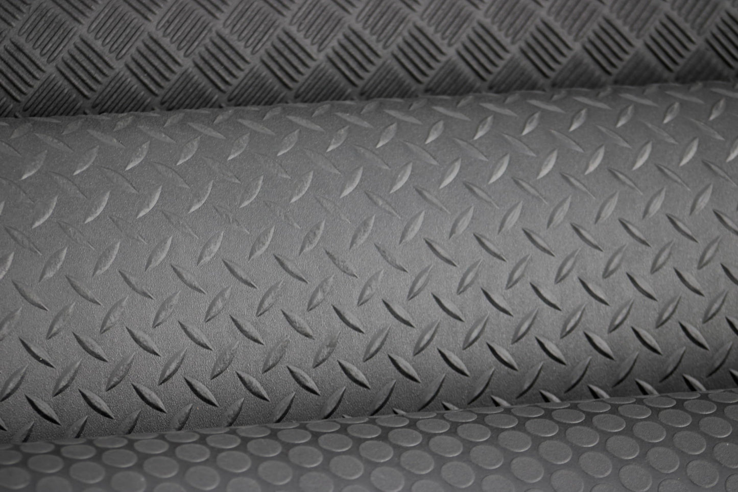EnviroFlex VanDeck Universal Fit Cargo Van Floor Liners - 4mm x 60" W x 123" L Deck Plate - Heavy Duty, Cut to Fit Rubber Floors, Protect Floors