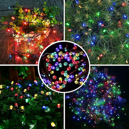 2-Pack Connectable Christmas Lights Outdoor, Total 164FT 400LED Christmas String Lights Waterproof with 8 Modes & Timer, Green Wire Twinkle Lights for Xmas Tree Decorations Outdoor Indoor, Multicolor