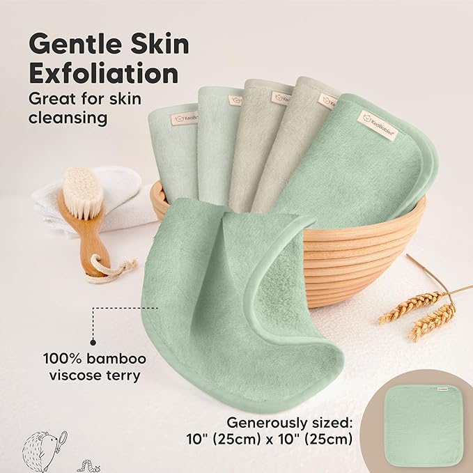 6-Pack Baby Washcloths