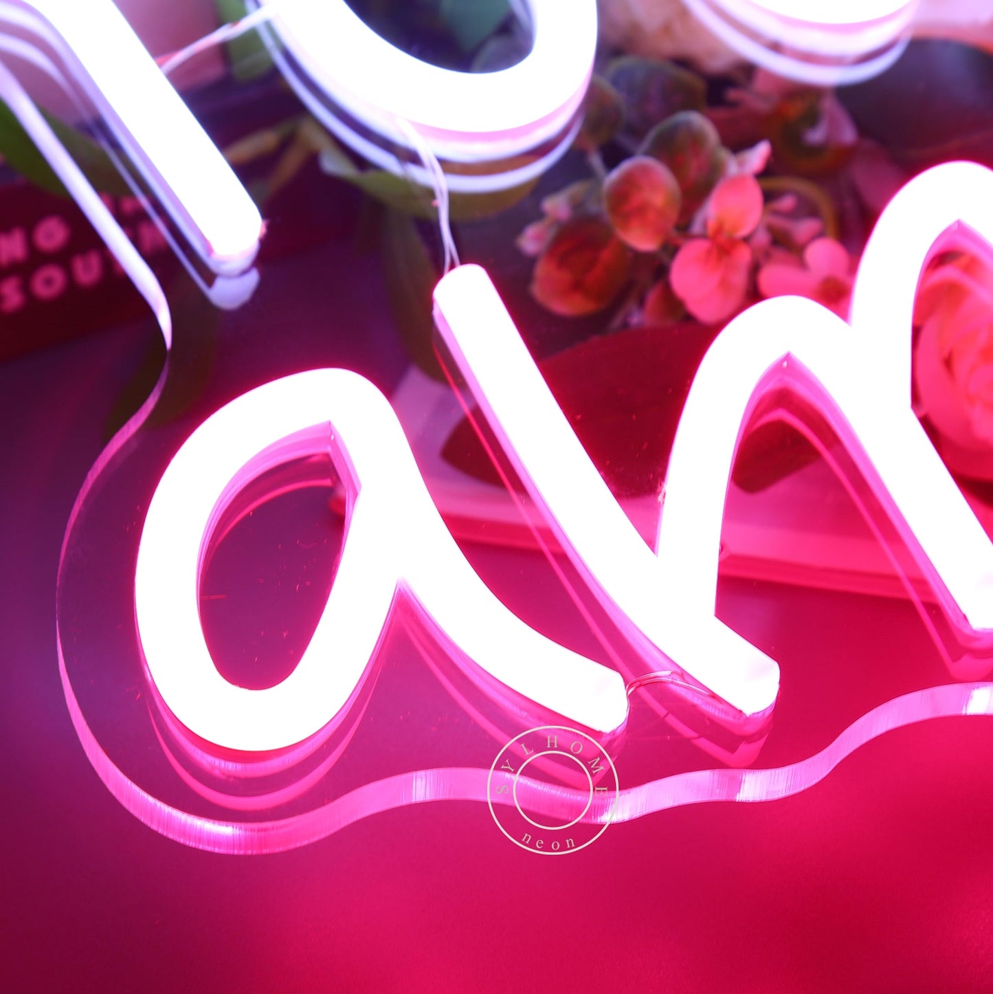 SYLHOME You Are Amazing LED Neon Light Sign 5V Girls Boys Bedroom Living Room Classroom Wall Decor Sign Hanging Smart Kid Teachers Birthday Decor USB 16.9" X 10.6" Pink White
