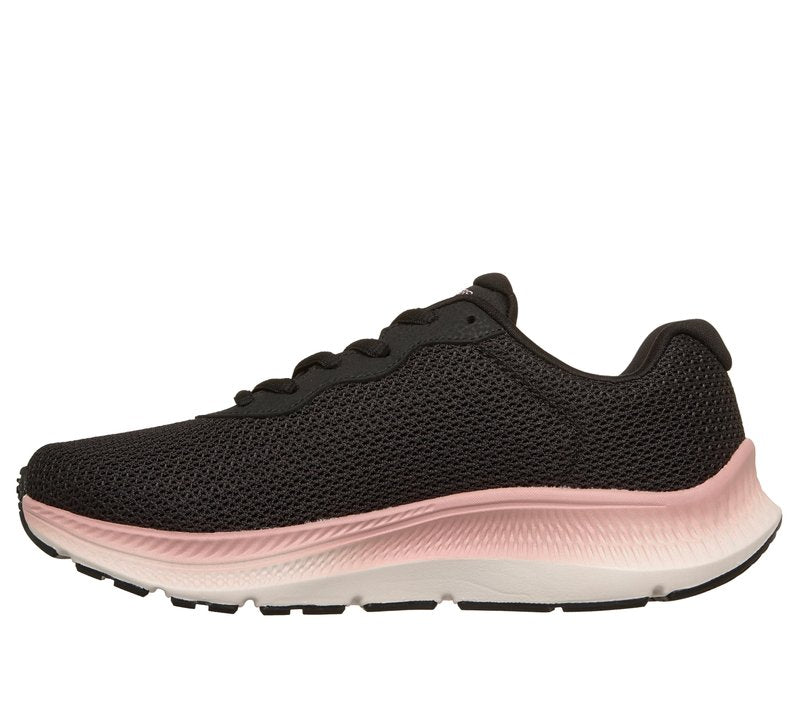 Skechers Women's Go Run Consistent 2.0 Fast Pace Sneaker, Black/Mauve, 11 Wide