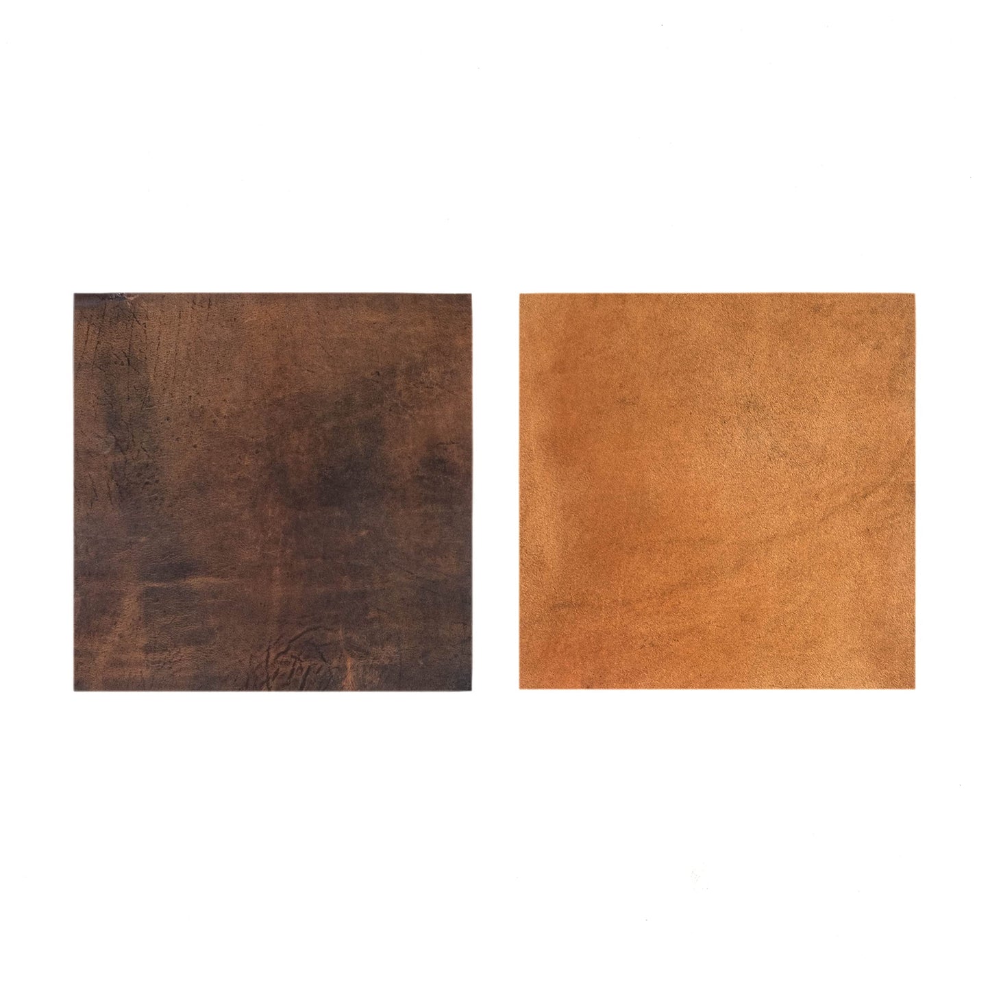 Genuine Leather Roll & Sheets Set of 4 | Soft Leather, Quality Raw, Sheet & Roll 12" x 12" + 36" Cord