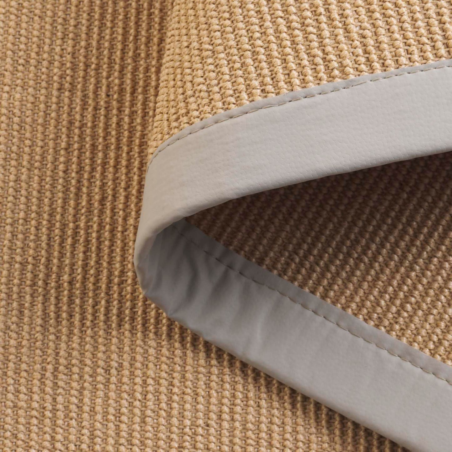 SAFAVIEH Washable Rug Outdoor Napa Faux Sisal Collection - 5' x 8', Maize & Beige, Non-Shedding & Easy to Clean, Ideal for Patio, Backyard, Mudroom (NFS108B)