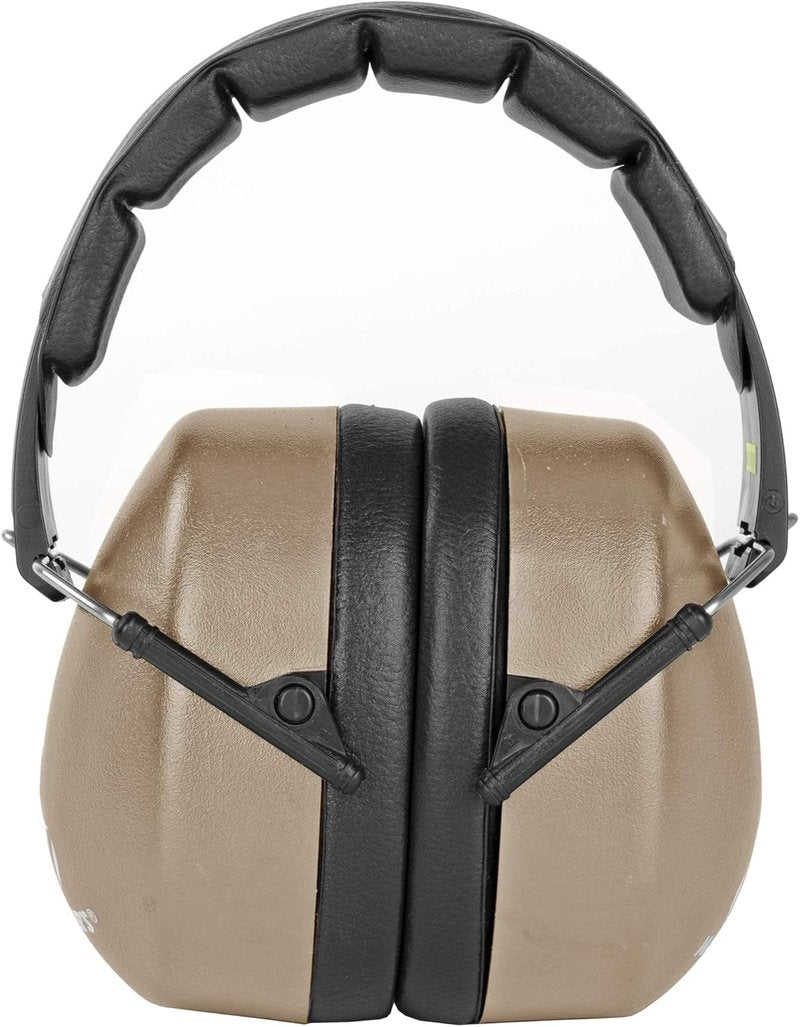 Walker's EXT Range Shooting Muff - Compact 30dB NRR Noise-Blocking Hearing Protection | Ideal for Hunting & Gun Ranges