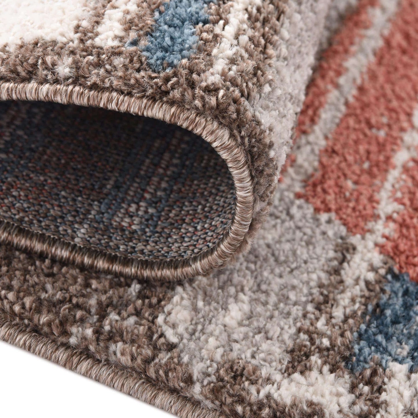 Unique Loom Aramis Collection Area Rug - Zoe (Rectangular 5' 3" x 8' 0", Multi/Blue)