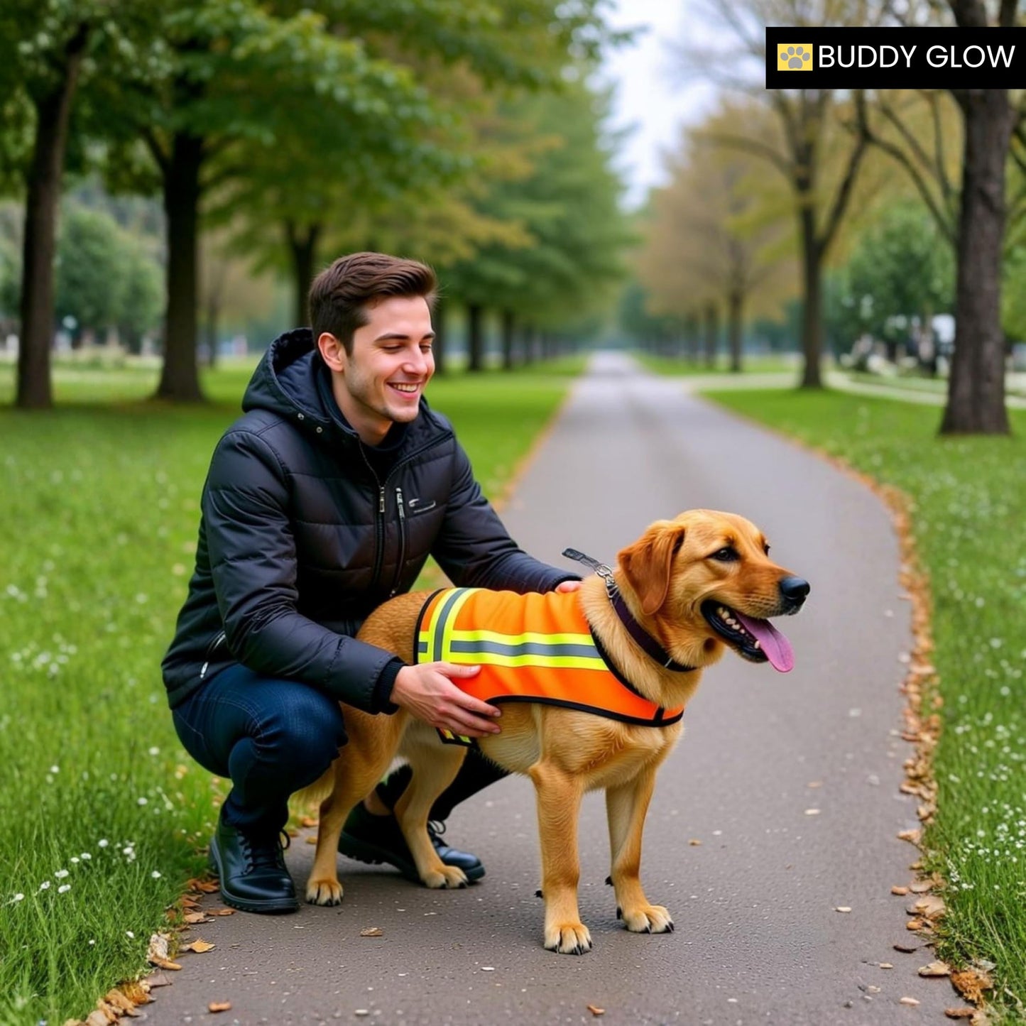 Reflective Dog Vest. Hi Visibility Blaze Orange Hunting Safety Vest Adjustable, Lightweight for Outdoor use - Hiking, Walking & Hunting. Water Resistant for Toy and Tiny Breeds (X-Small)