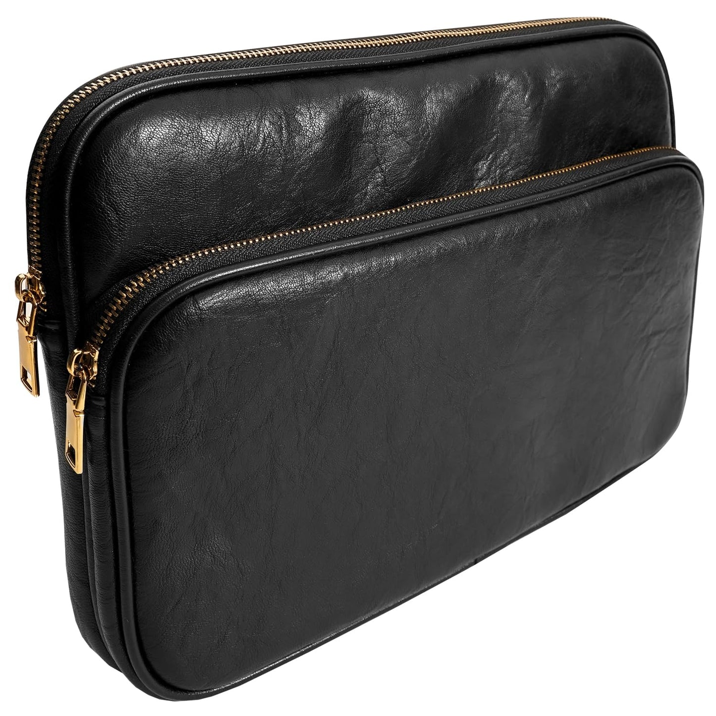 Benfan Laptop Sleeve Bag 13 Inch Compatible with 2024 MacBook Air 13 M3 M2 M1, New MacBook Pro 13 M2 M1, Dell XPS 13 Color Black