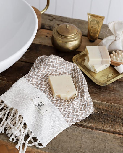 Madamelique Exclusive Hand Towels Set of 2-18 x 40 Inches