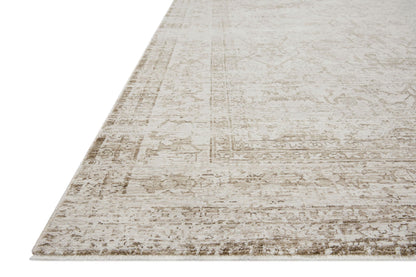 Loloi Amber Lewis Honora Collection HON-01 Ivory/Natural 6'-7" x 9'-2" Area Rug