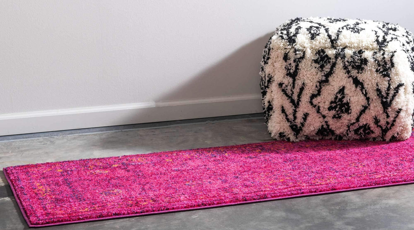 Unique Loom Medici Collection Vintage Botanical Traditional Red Runner Rug (2' 2 x 6' 7)