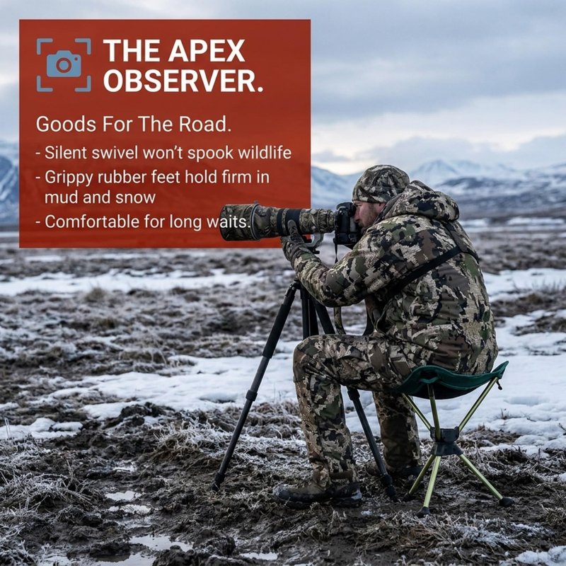 Grand Trunk Compass 360° Stool (Green)
