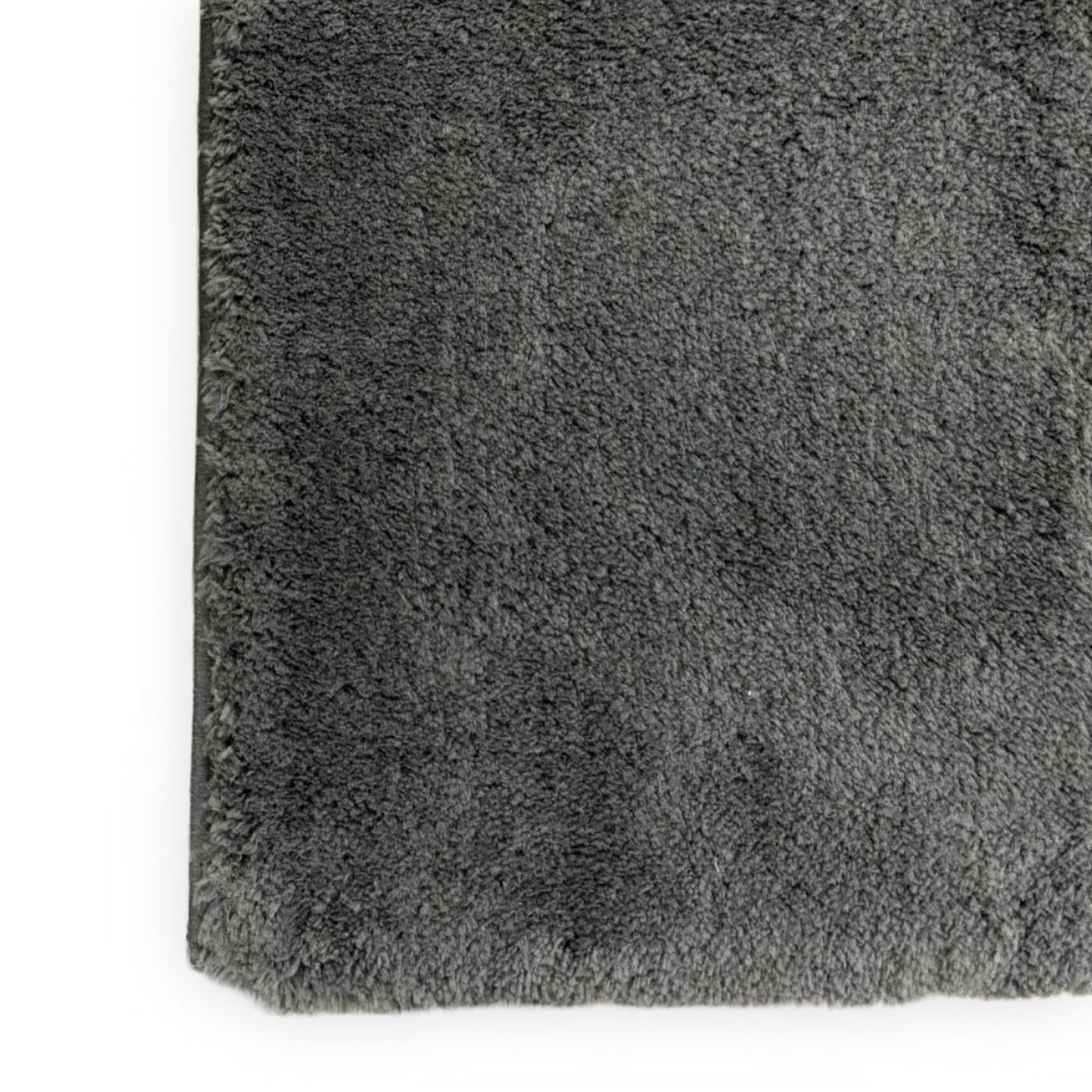 Ottomanson Shag Aisle Runner Rug 2'7" x 22' – Soft Non-Slip Plush Rug, Dense Pile Carpet for Hallways, Events, Churches & Extra-Long Indoor Spaces, Charcoal