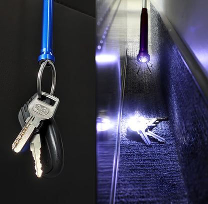 Magnetic Flexible Claw Grabber Pickup Tool with Bright LED Light, 28" Long Retractable 4-Finger Gripper & 5LB Strong Magnet Pick Up Stick, Drain Snake Reacher for Auto Mechanics, Plumbers & DIYers