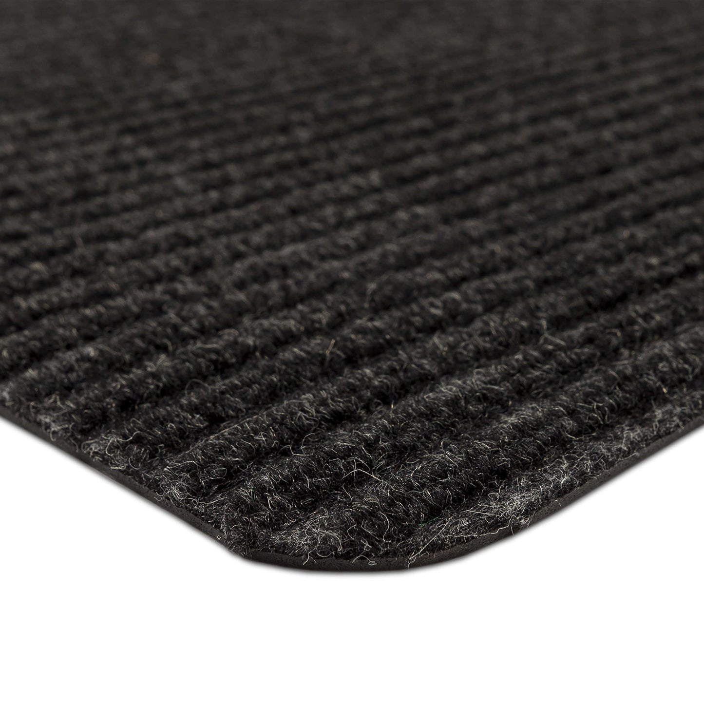 Mohawk Home Utility Floor Mat Solid Charcoal Grey (1'6" x 2'6") Perfect for Garage, Entryway, Porch, and Laundry Room