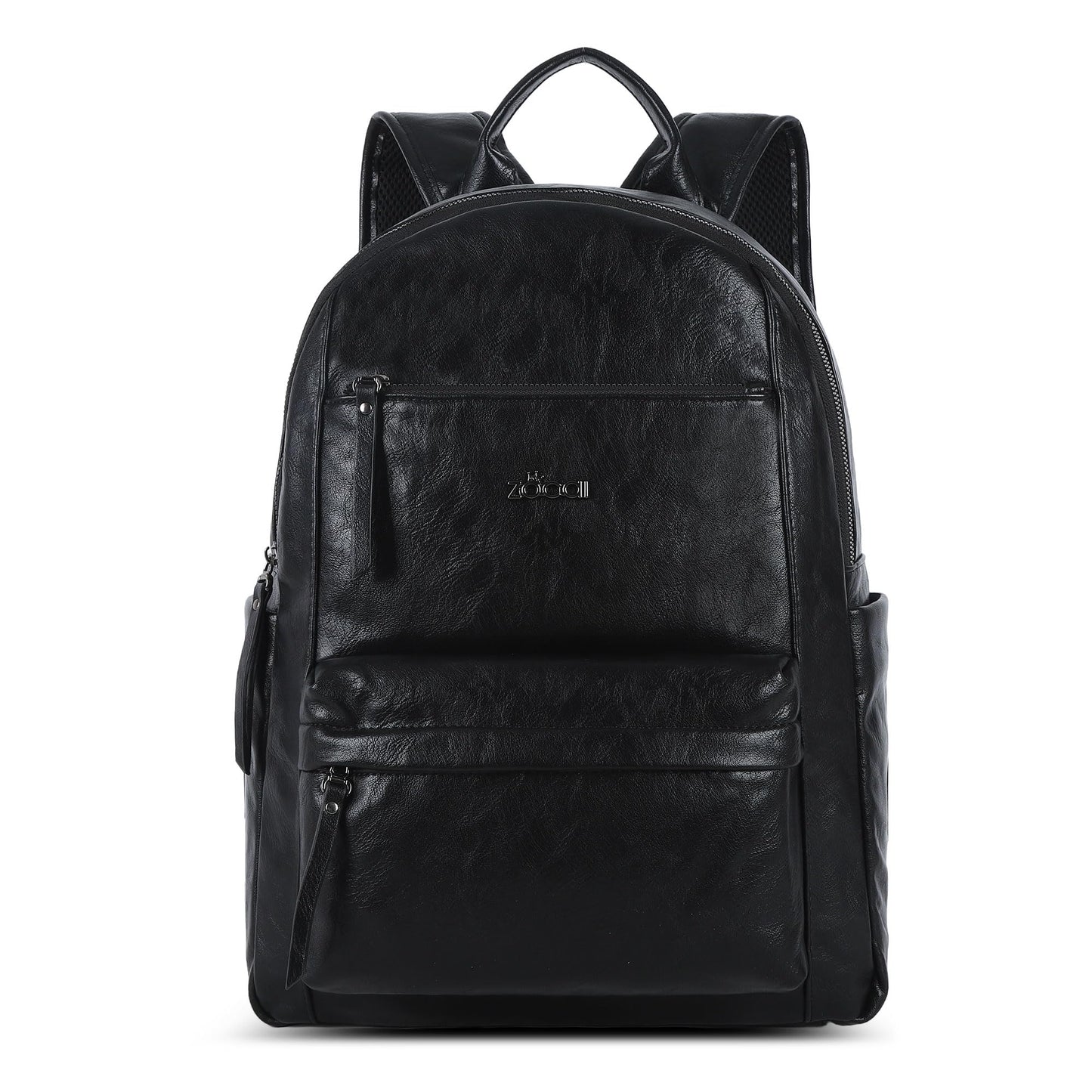 ZOCAI Large Leather Backpack Purse for Women – Vegan Retro Leather Travel Backpack for Women with Compartment, Multiple Pockets Roomy Large Capacity Daypack for Work Traveling.