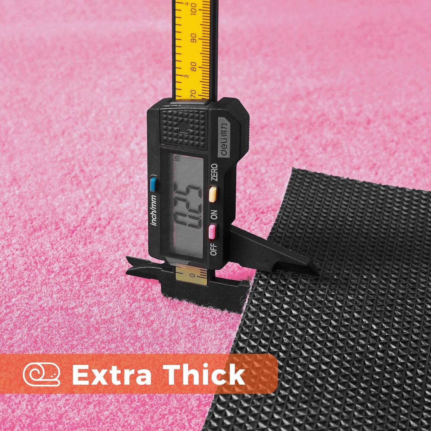 Couzssyhi 3ftx15ft Pink Carpet Runner, 450GSM Extra Thick Non-Slip TPR Rubber, Indoor/Outdoor Carpet for Hollywood&Oscars Runway, Weddings,Proms,Award Ceremonies,Home Parties,Easy to Clean & Reusable