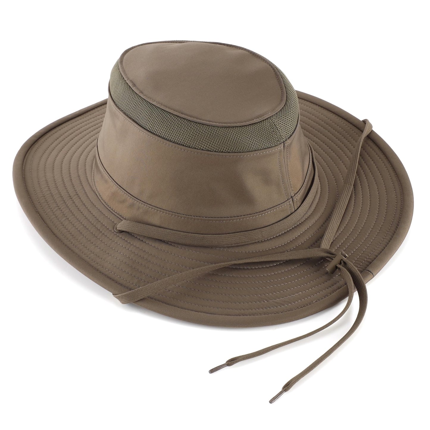 Home Prefer Classic UPF 50+ Men's Sun Hat Wide Brim Bucket Hat UV Protection Fishing Hat for Men Beach Safari Gardening Golf (US, Alpha, Large, Army Green)