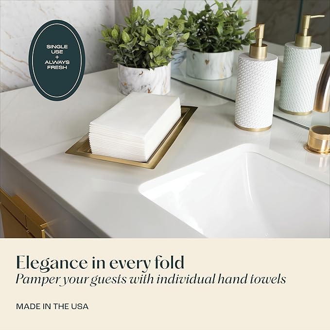 2000-Pack Servietto Disposable Linen-Feel Guest Towels