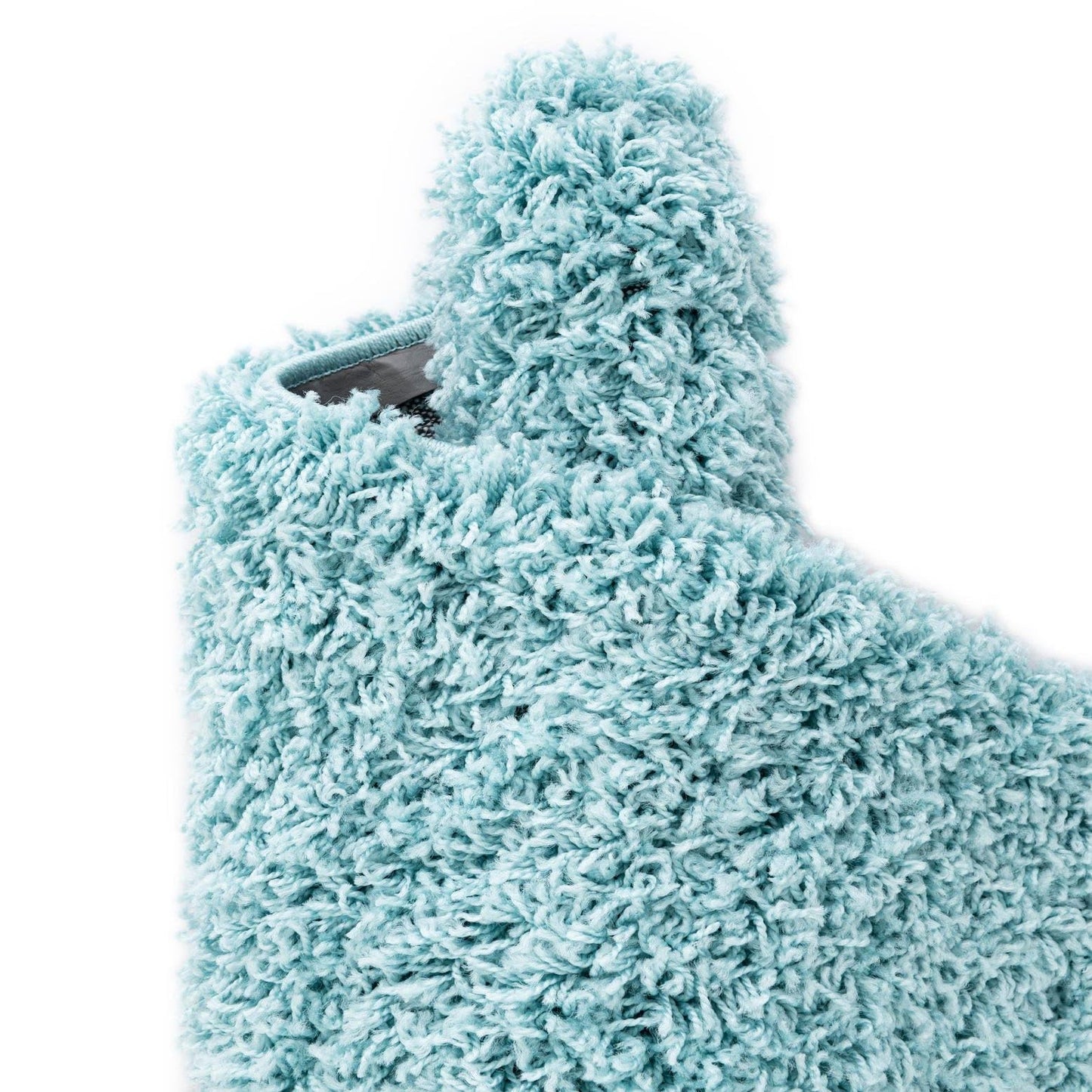 Rugs.com - Everyday Shag Rug – 13 Ft Runner Turquoise Shag Rug – Plush 1.25" High Pile, Stain-Resistant, Easy-Clean Runner for Hallways, Entryways, and Kids Playrooms