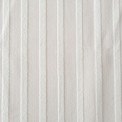Revival Rugs Staves 8'x10' Area Rugs for Living Room Bedroom Dining Room - Washable, Oeko-TEX Certified, Cream