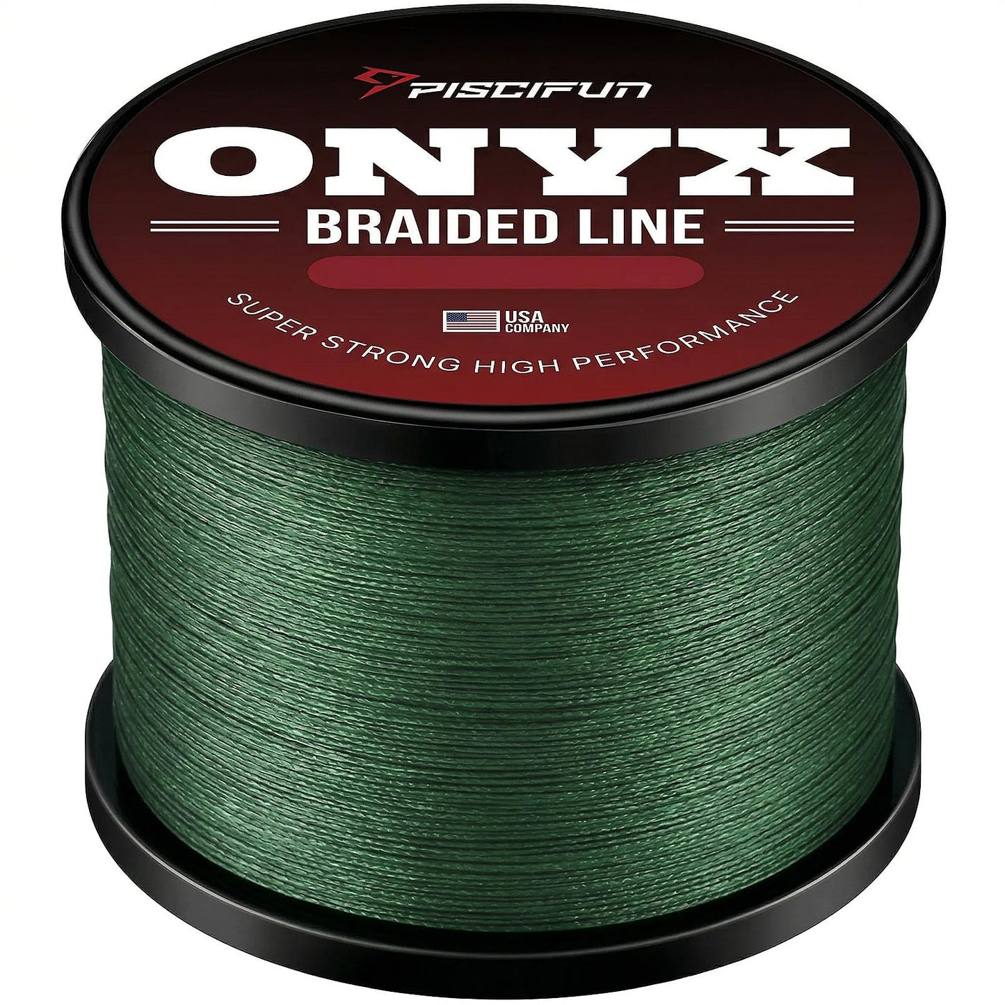 Piscifun Onyx Braided Fishing Line Advanced Superline 500Yd Braid Lines 20lb Green