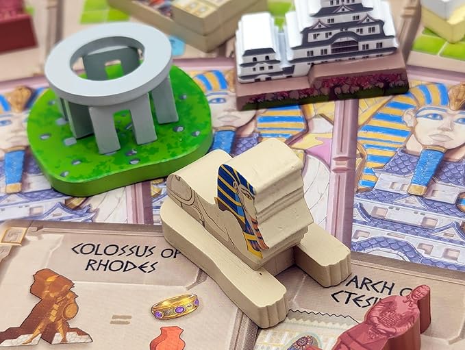 World Wonders Mundo Expansion Strategy Board Game for 1 to 5 Players and Ages 14+ Arcane Wonders