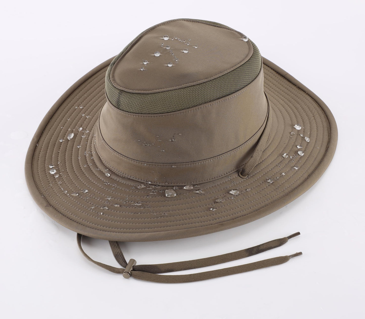 Home Prefer Classic UPF 50+ Men's Sun Hat Wide Brim Bucket Hat UV Protection Fishing Hat for Men Beach Safari Gardening Golf (US, Alpha, Large, Army Green)