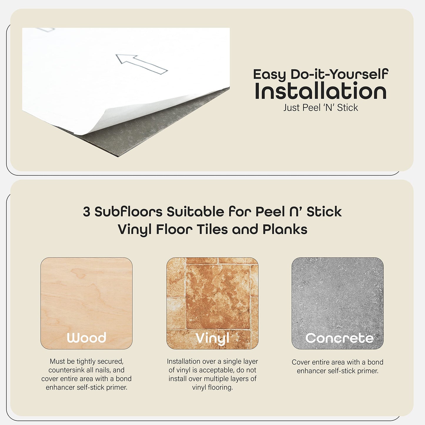 Nexus Self Adhesive 12-Inch Vinyl Floor Tiles, 20 Tiles - 12" x 12", Classic White w/Grey Veins Pattern - Peel & Stick, DIY Flooring for Kitchen, Dining Room, Bedrooms & Bathrooms by Achim Home Decor