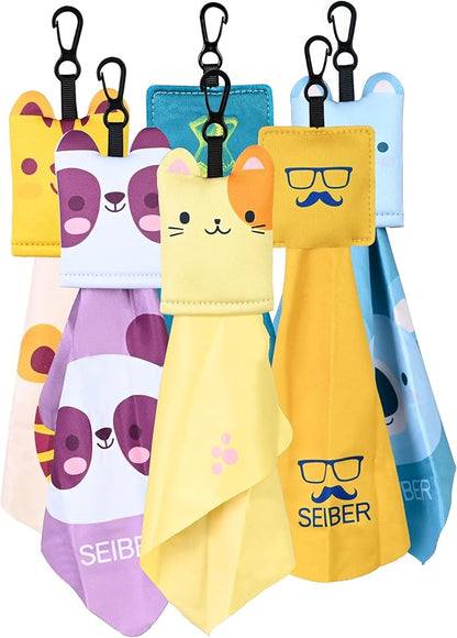 SEIBER Glasses Cleaning Cloth, Microfiber Cleaning Cloths, Eyeglasses Clean