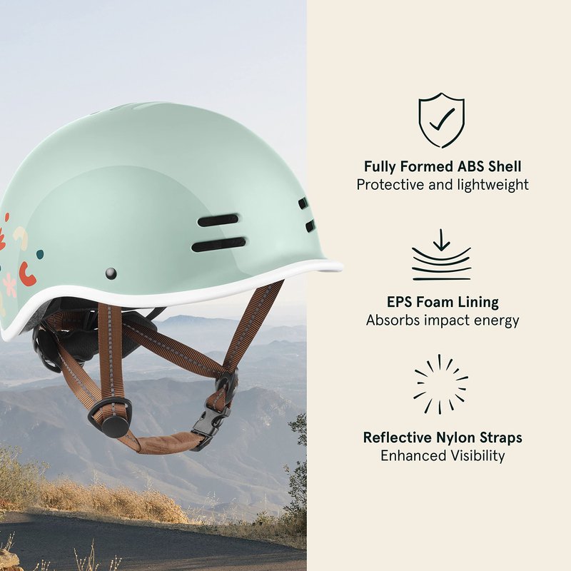 Retrospec Remi Kids Bike Helmet with Built-in Sun Visor - Adjustable Youth & Toddler Safety Gear for Cycling, Skating & Scooters - 11 Air Vents, Washable Padding & Reflective Straps