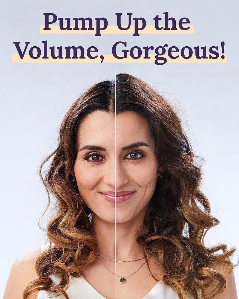 Keranique Volumizing Shampoo & Conditioner Set for Hair Repair, Growth & Thinning Hair Support – Keratin, Biotin, Menthol & Niacinamide, Lightweight Strengthening Formula - Keratin Amino Complex™