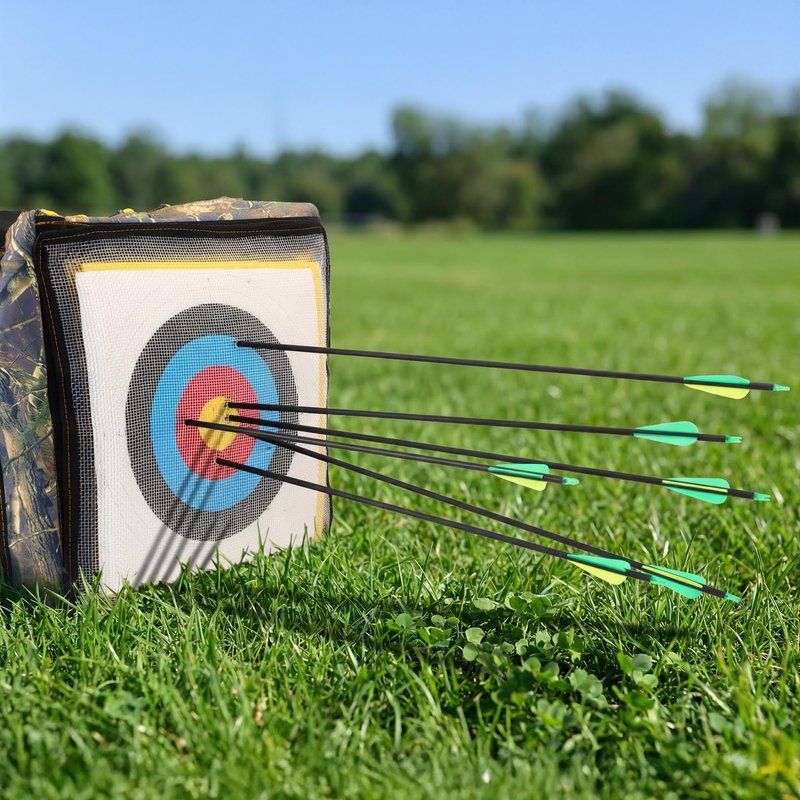 NorthSpoor 14 Pack 30" Archery Carbon Arrows,Practice Hunting Arrow with Removable Tips Shaft Spine 500 Suitable for Recurve Bows