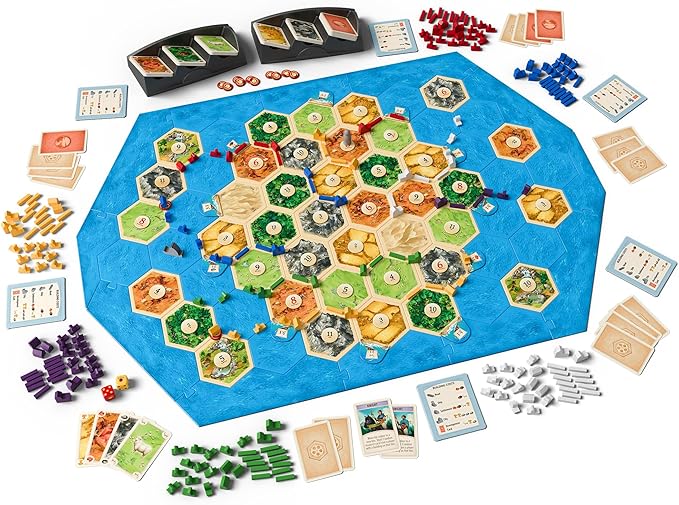 CATAN Seafarers 5-6 Player Board Game Expansion (6th Edition) Add More Players to Your Adventure Strategy Game for Kids &amp Adults Ages 12+ 3-6 Players 60-90 Minute Playtime