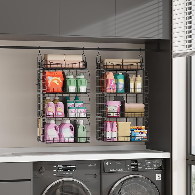SWTYMIKI Hanging Closet Organizer Storage