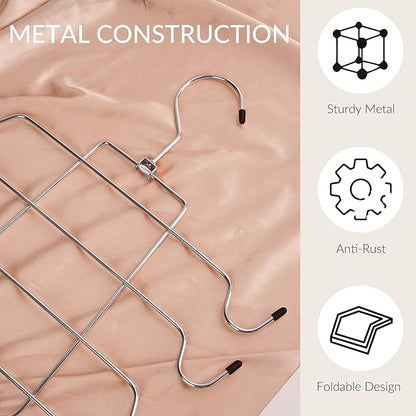 ZEDODIER 4 Pack Tank Top Hanger Space Saving, Bra Hangers