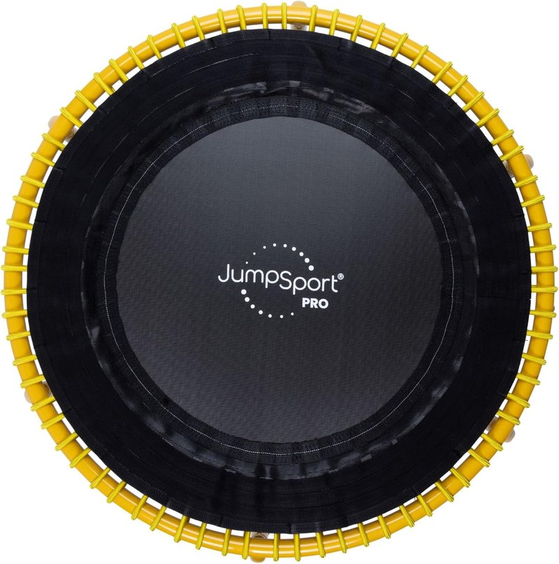 JumpSport 39-Inch Fitness Trampoline - Indoor Rebounder for Cardio Workouts | 300 lb Capacity