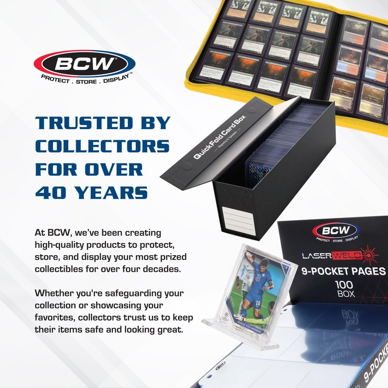 BCW 3.5x5 Topload Holder - 25 Pack | Premium Rigid Plastic Protector Case for Trading Cards, Index Cards, and Photos | Perfect Fit for Transformer TCG, Magic: The Gathering, and More
