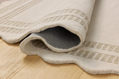Loloi Chris Loves Julia Scottie Collection SCO-01 Ivory/Grey 2'-3" x 3'-9", .87" Pile Height, Runner Rug