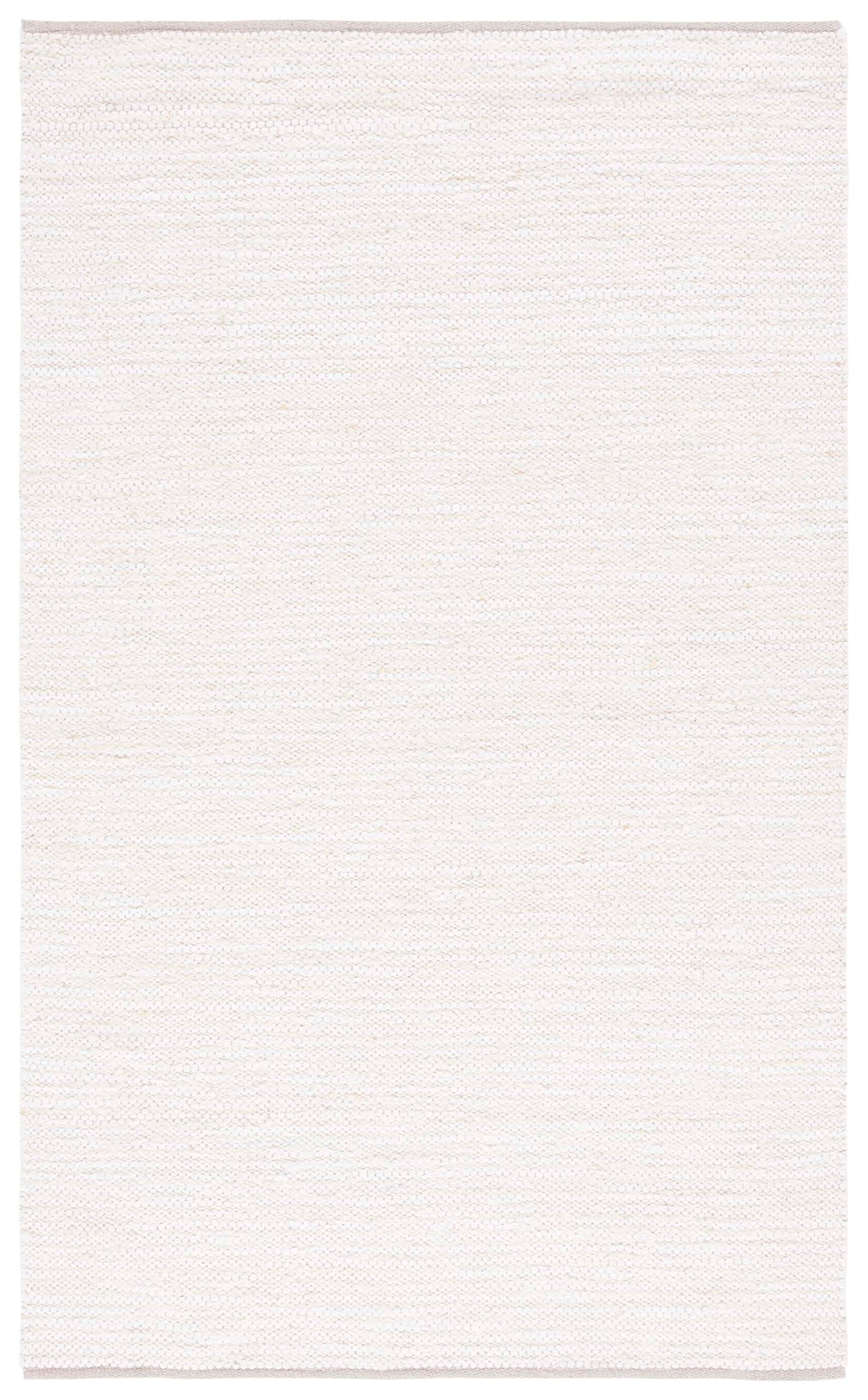 SAFAVIEH Natura Collection Area Rug - 5' x 8', Ivory & Beige, Handmade Flat Weave Wool & Cotton, Ideal for High Traffic Areas in Living Room, Bedroom (NAT350A)