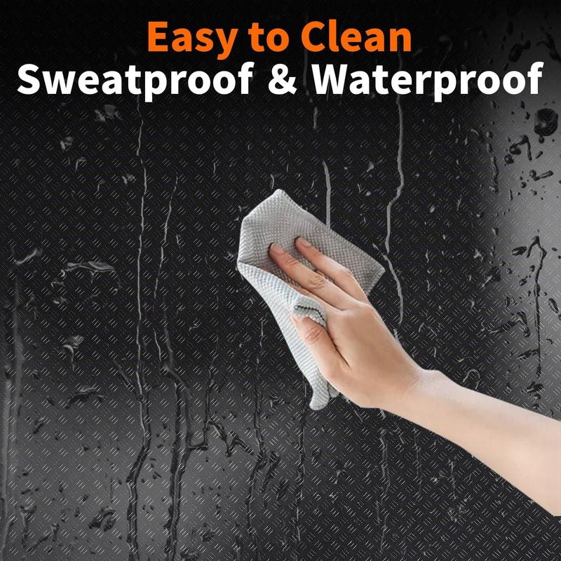 Double-Sided Non-Slip Workout Mat - 23.6" x 17" for Elliptical & Pedal Exercisers | Stability & Floor Protection