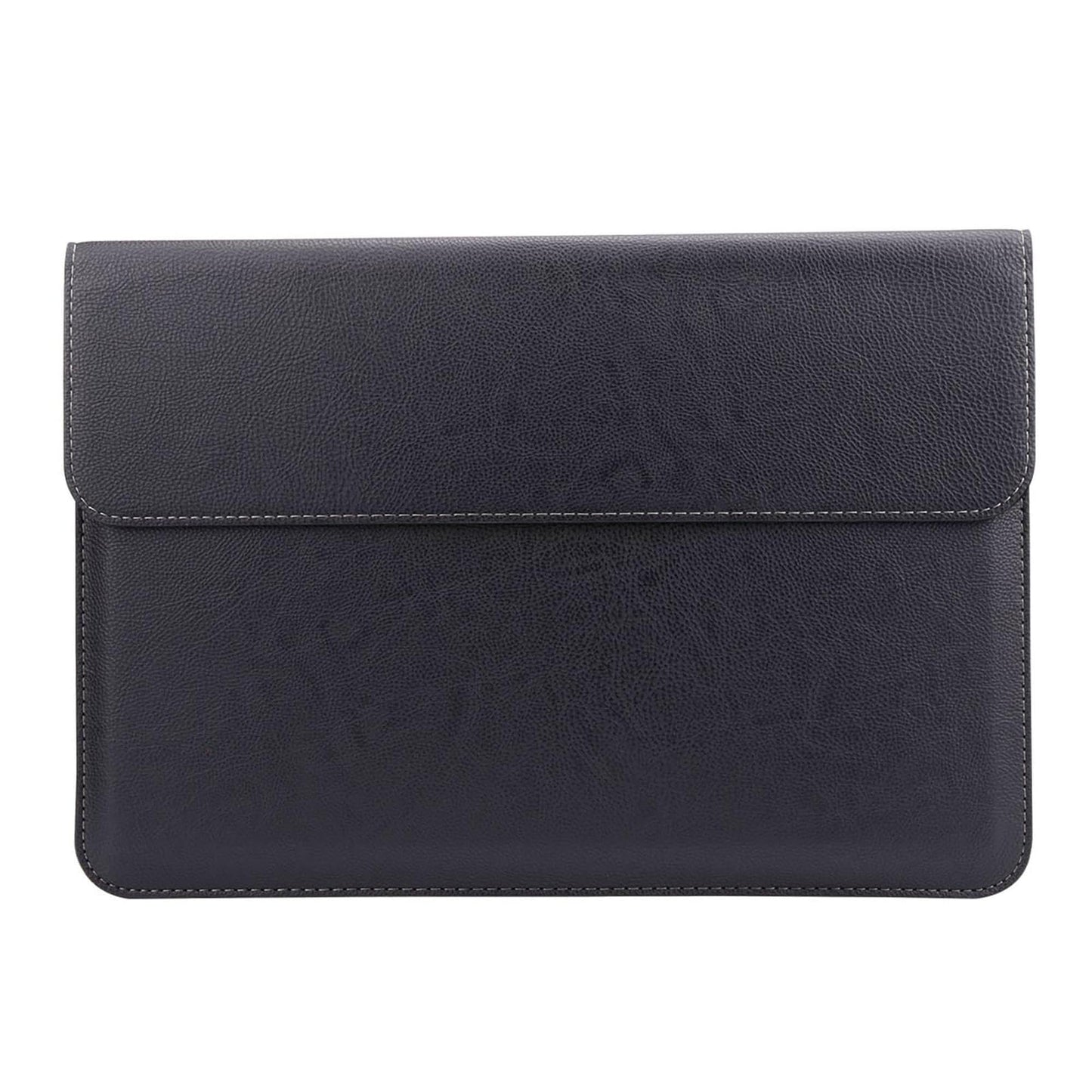 Megoo Protective Sleeve for Surface Laptop 7 15 Inch, / Surface Laptop Studio 14.4 Inch, Slim and Lightweight Leather protective Sleeve, Also Compatible for Microsoft Surface Book 13.5 Inch - Black