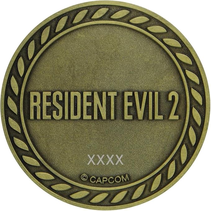 Fanattik Resident Evil 2 Limited Edition Replica Maiden Medallion