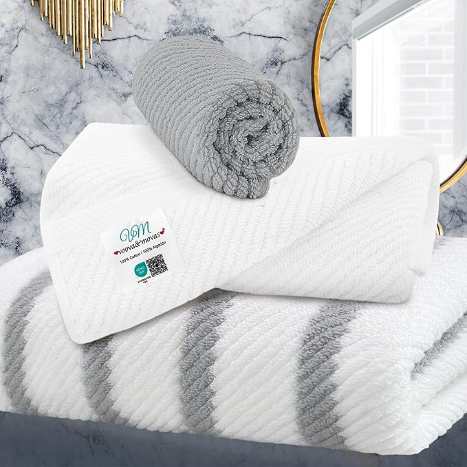 VOOVA & MOVAS Towel Set for Bathroom