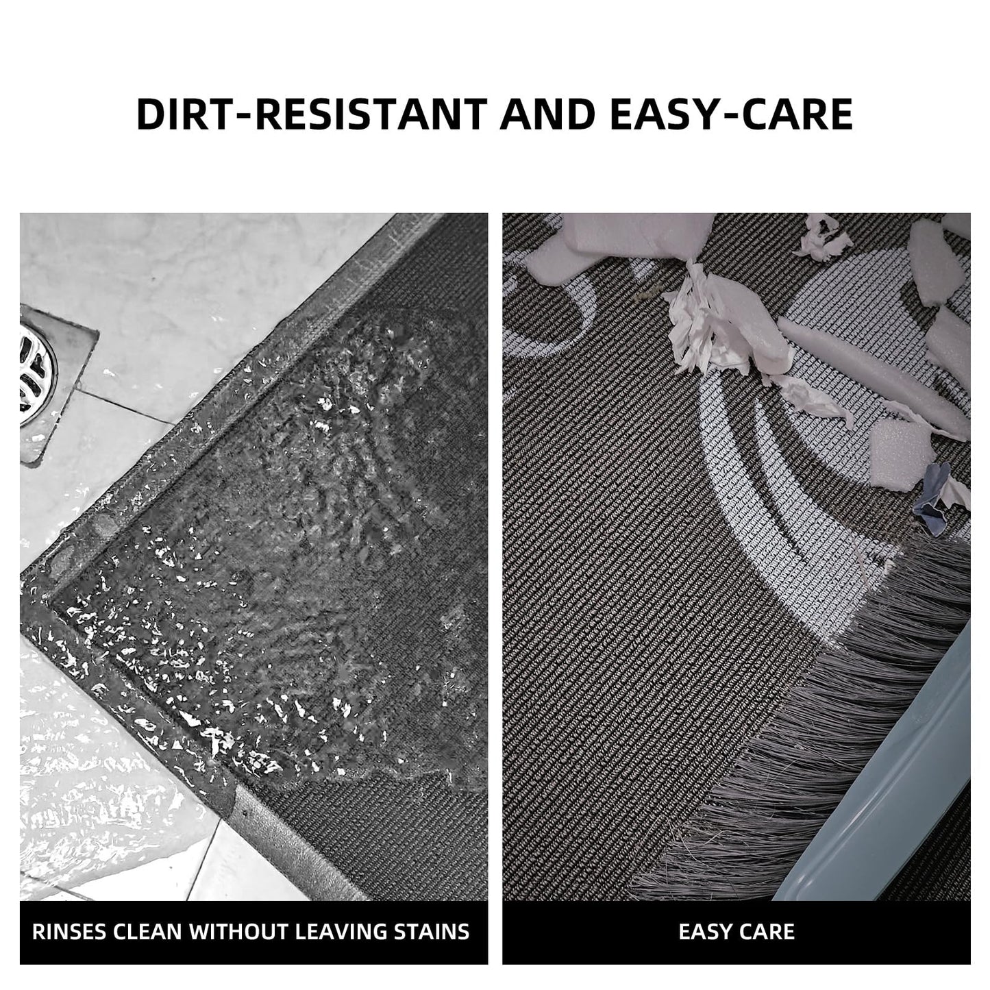 YDBDoormat Custom Logo Shape Mat Washable Stain Resistant Commercial Rug
