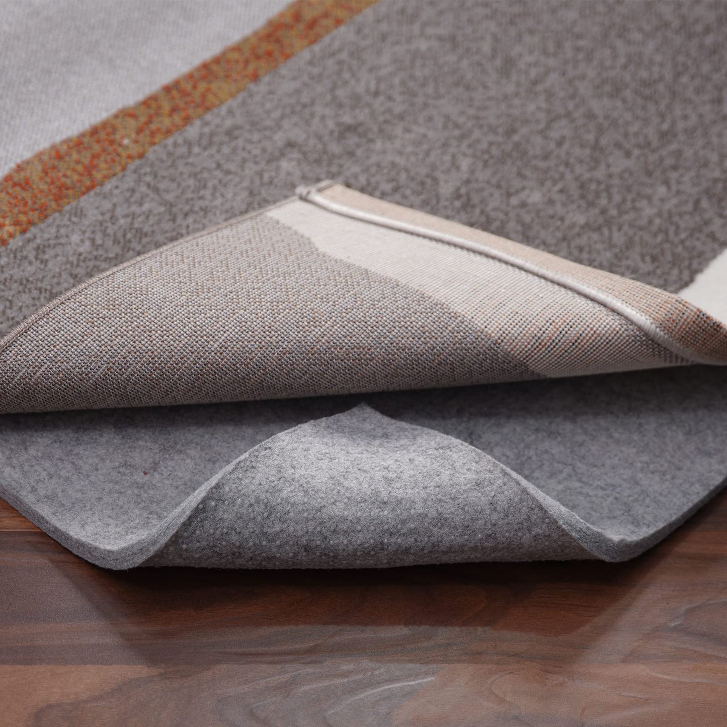 Resare Non Slip Rug Pad Gripper - 7x10 Feet 1/4" Extra Thick Felt Under Rug for Area Rugs and Hardwood Floors,Super Cushioned Non Skid Carpet Padding
