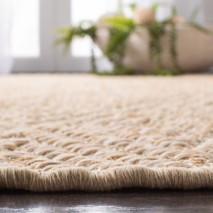 SAFAVIEH Palm Beach Collection Area Rug - 6' x 9', Beige & Beige, Sisal Design, Non-Shedding & Easy Care, Ideal for High Traffic Areas in Living Room, Bedroom (PAB360A)