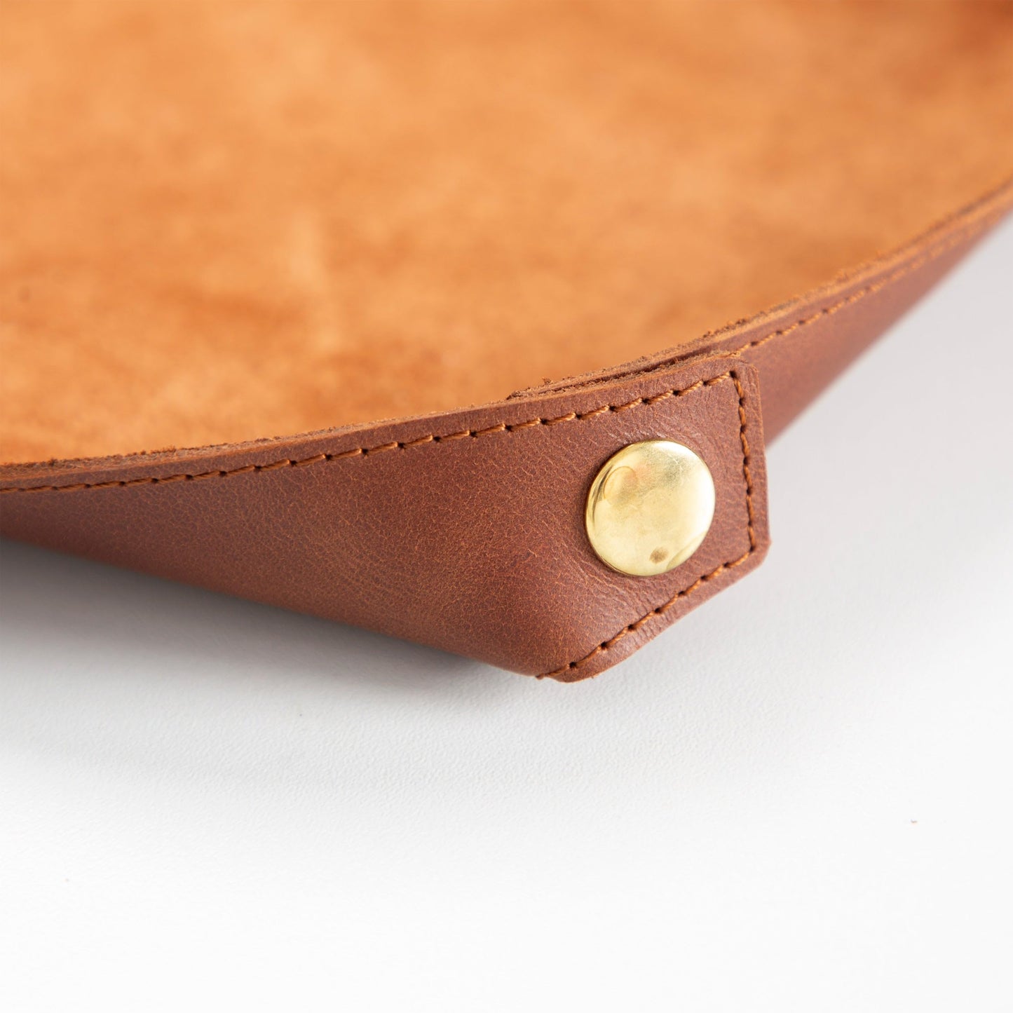 Node Leather - Genuine Leather Desk Mat (32" x 16"), Desk Organizer & Cup Coaster - Leather Office Set - Premium Handmade Office Accessories for Elegant Workspace - Brown