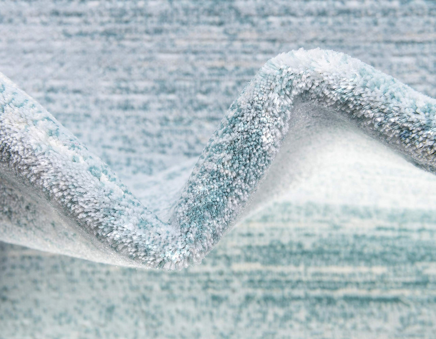 Unique Loom Jill Zarin Uptown Collection Area Rug - Lenox Hill (4' 1' x 6' 1' Rectangle, Turquoise/ Ivory)