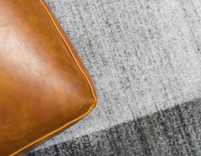 Unique Loom Del Mar Collection Area Rug - Sarah (3' 3" x 5' 3" Rectangle, Light Gray/ Gray)